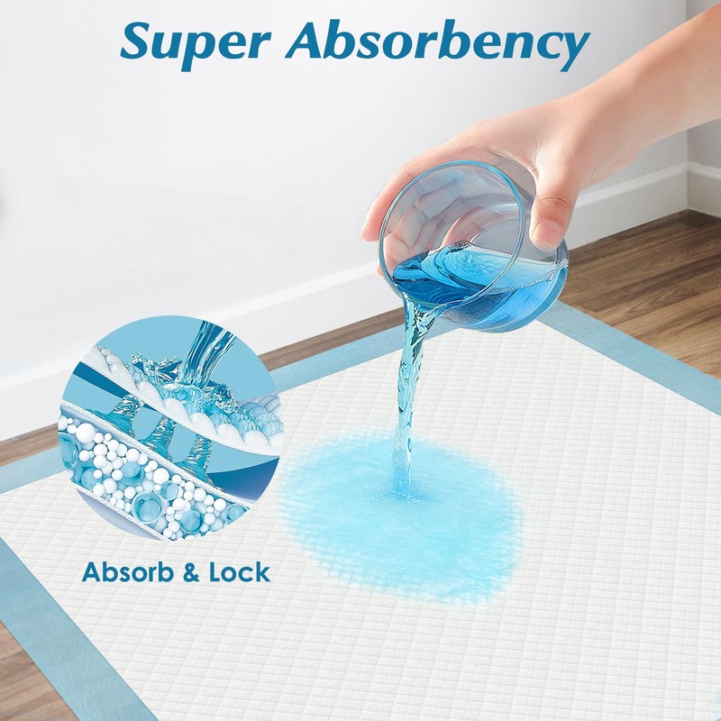 Wowflash Super Absorbency Disposable Diaper Pads for Baby, Puppy and