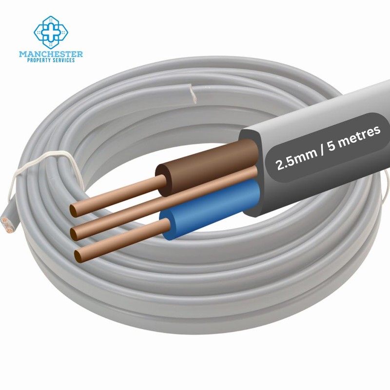 Twin and Earth Electric Cable 1.5mm / 2.5mm / 6mm