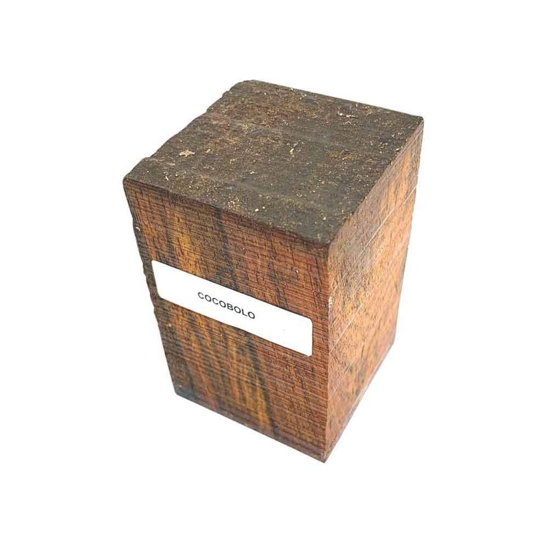 Cocobolo Turning Blanks 1-1/2" x 1-1/2" x 6"