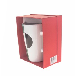 Starbucks Color Block Green Black Ceramic Geometric Mug Cup Handle 16oz DOT