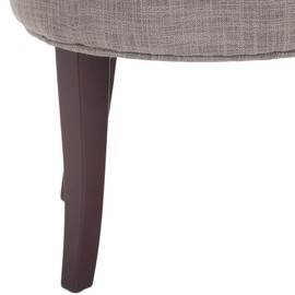 Safavieh Home Collection Georgia Stone and Cherry Mahogany Petite Vanity Stool