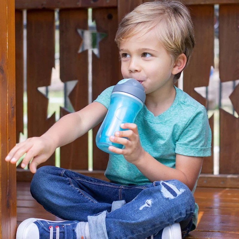 Chicco Vaso Para Sorber Con Tapa Abatible Chicco 2 Piezas
