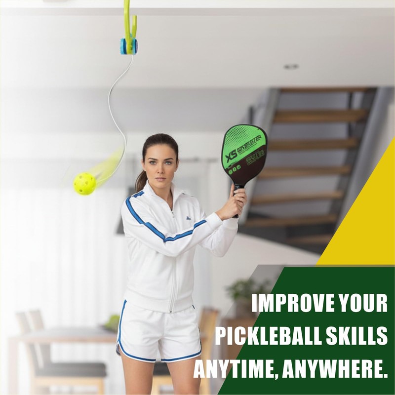 asdmm Pickleball Trainer Rebounder for Solo & Group Practice, Improve