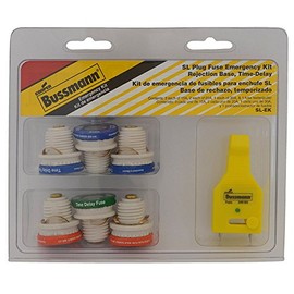 Bussmann SL-EK SL Fuse Assortment Contains 3 Ea. SL-15, 2 Ea. SL-20 And 1 Ea. SL-30 And 1 Fuse Tester, plus Tester by Bussmann