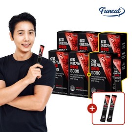 리얼 아르기닌 파워업 6000 15포 6박스 (+) 2포 추가 증정 / 고함량 L아르기닌 비타민B 타우린 스틱 / 리얼 아르기닌 파워업 6000 15포 6박스 (+) 2포 추가 증정  고함량 L아르기닌 비타민B 타우린 스틱