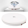 Zerodis Electric Motorized Rotating Turntable Display Stand with LED, 360