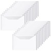 Vicloon Document Wallet A4, 20 Pieces A4 File Pockets with
