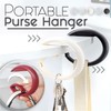 Hayaww Table Side Bag Hook Handbag Holder Portable Bag Holder