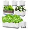 Vugosson Self Watering Planters Pots for Indoor Plants, 7 Pack