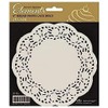 Premium White Lace Paper Round Table Doily - 6", 24