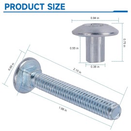 Trailer Hasp Bolt Kit for Trailer Cam Action Hasp Tools New