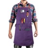 ROLOSI Work Aprons for Men Women with 9 Pockets Chef