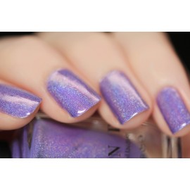 ILNP Charmingly Purple - Bright Purple Holographic Nail Polish
