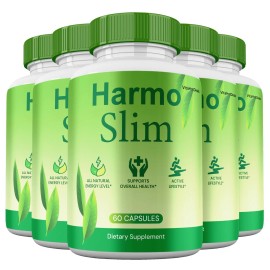 Harmo Slim Capsules, HarmoSlim Health & Wellness Supplement (5 Pack)