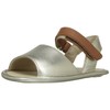 Old Soles Baby-Girl's Sandal Up-K, Gold/Tan, 18 A EU/1 A
