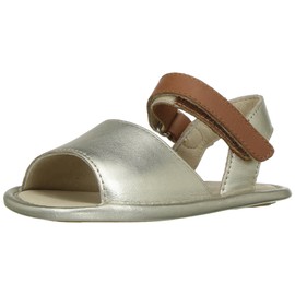 Old Soles Baby-Girl's Sandal Up-K, Gold/Tan, 18 A EU/1 A US Infant