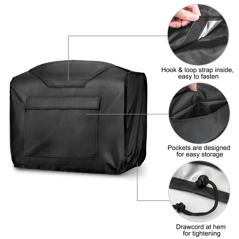 NSIoutlet Waterproof Heavy Duty Generator Cover, Portable Outdoor Inverter Storage