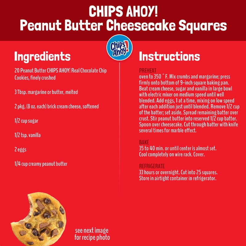 CHIPS AHOY! Chewy Chocolate Chip Cookies with Reese's Peanut Butter