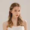 Sparkling Crystal Headpiece - Elegant teardrop-shaped design, perfect hair accessory