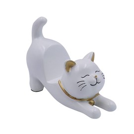 Suillty Unique Cute Cell Phone Stand Car Holder Cool Fun 3D Cartoon Cat Rabbit Animal Design Mobile Phone Tablet Bracket for Desk Compatible with All Smartphones for Children Gift Home Decor