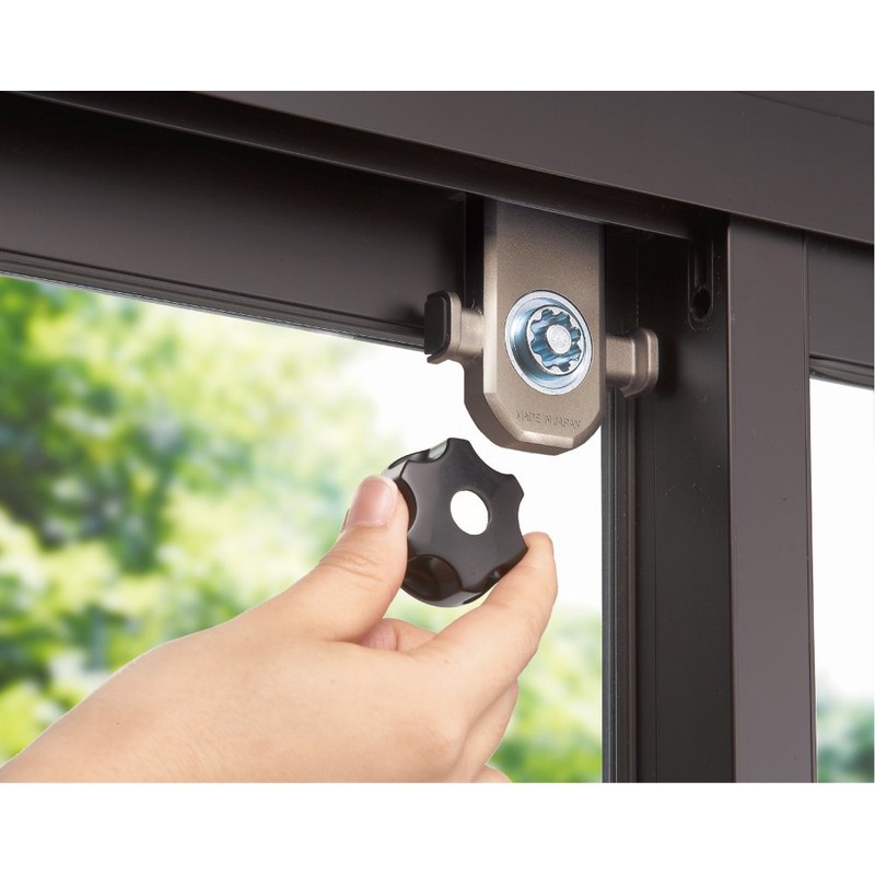 Best Window Security Aid Lock X Top Bronze 2-685