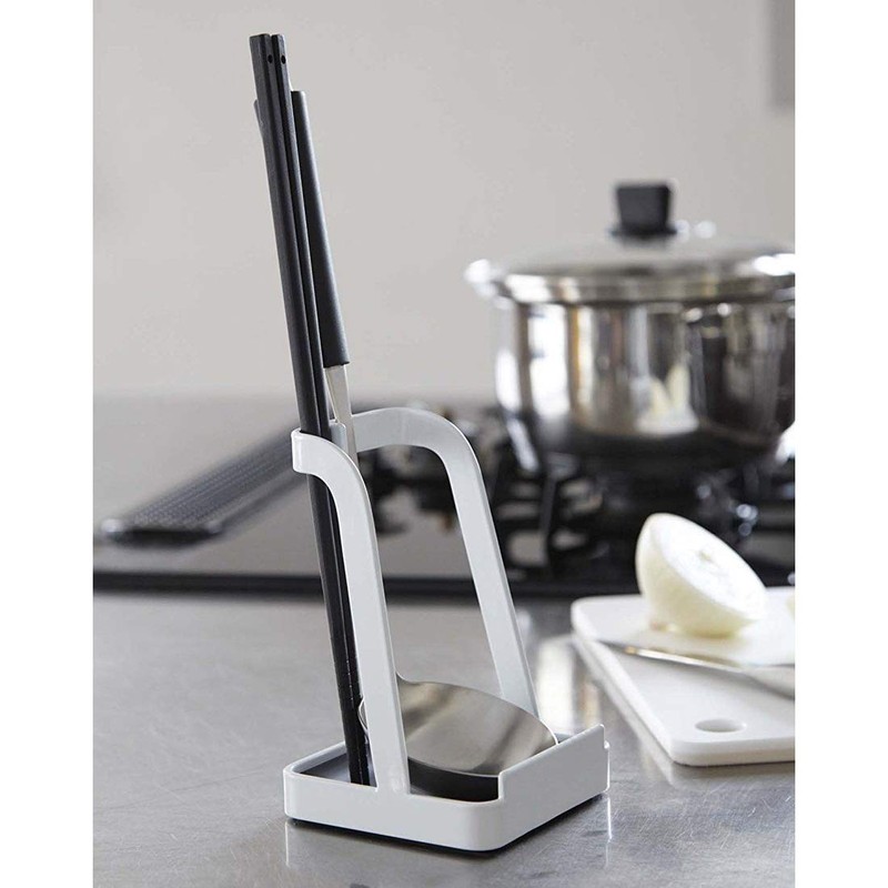 Tower Pot Lid Stand, Ladle Stand, Chopsticks, Smartphone Stand [Ladle