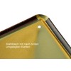 433 Tin Sign with German Text "Keep Dich von negatives