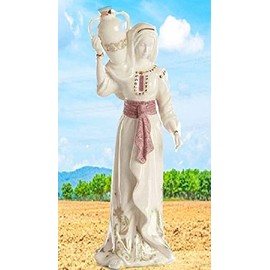 Lenox First Blessing Nativity Girl with Water Jug 9" Figurine 24 K gold New