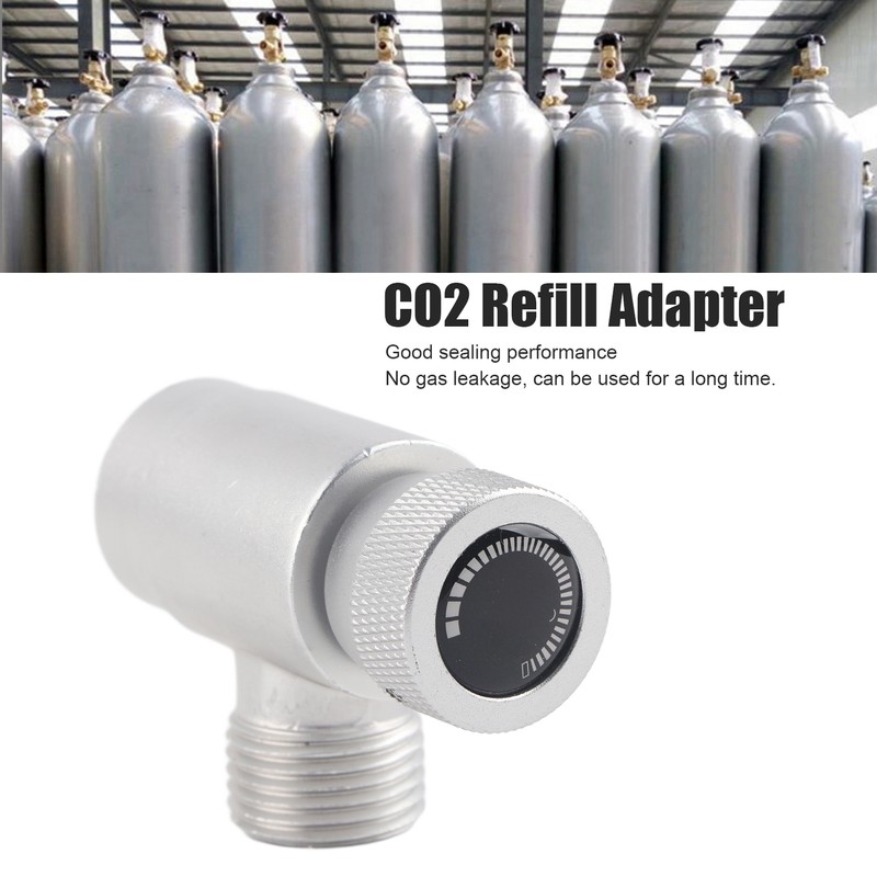 CGA320 CO2 Soda Cylinder Adapter Refill Connection Tank Filling Connector