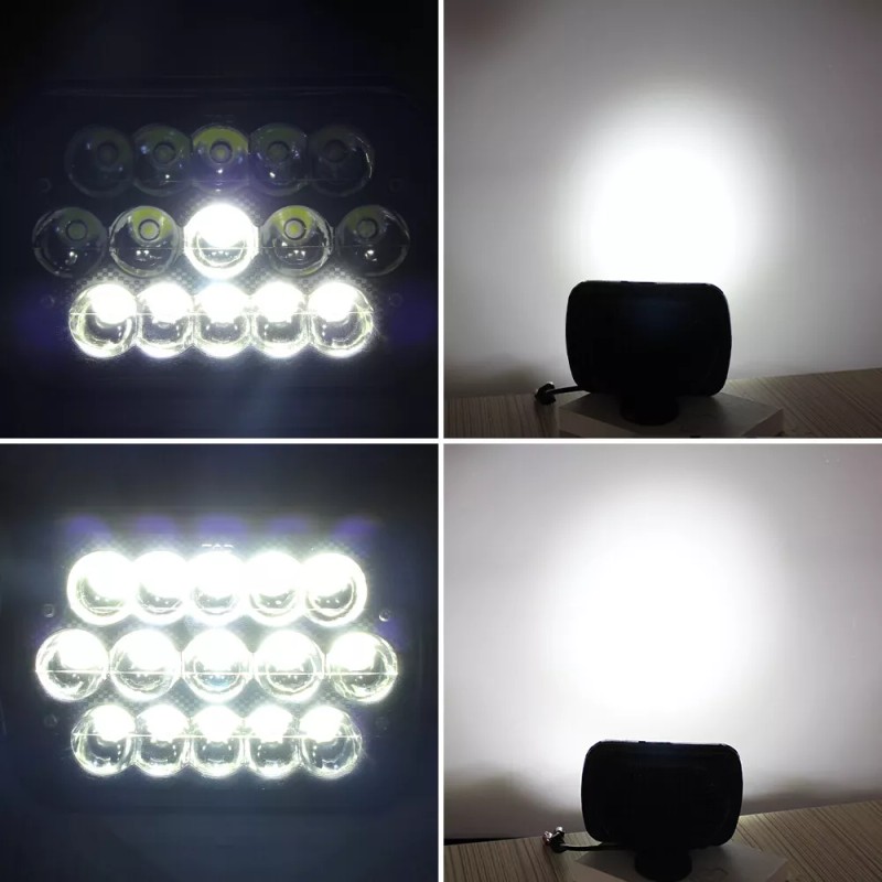 splledlight Fit 82-93 Chevy S10 Blazer GMC S15 7X6 Projector