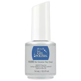 IBD Just Gel Top Coat No Cleanse 14mL/0.5 oz 0.5 oz