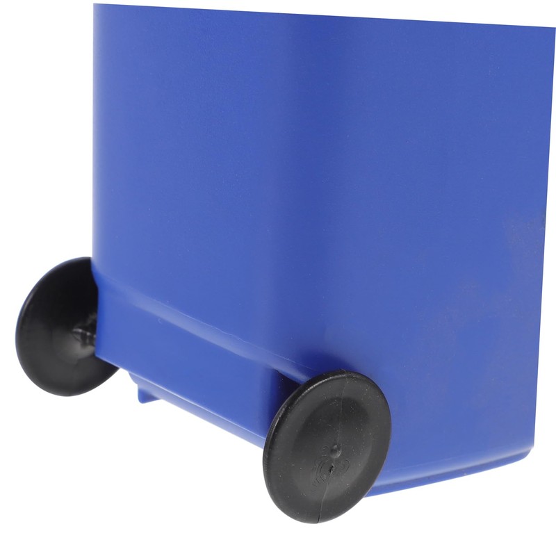 Operitacx Miniature Desk Trash Bin Multifunctional Wastebasket for Home and