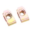 60Pcs U Nut Clip Kit Strong Rust Resistance High Elasticity