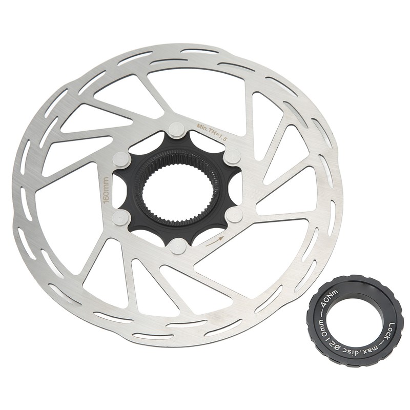 Bike Disc Brake Rotor 160mm Central Lock Hollow Design Disc