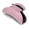 90mm Across/Large Pastel Pink Acrylic Hair Claw/Hair Clamp