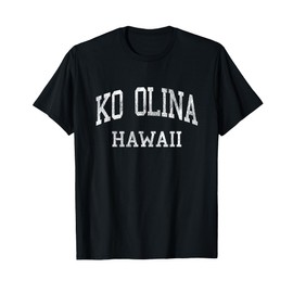 Ko Olina Hawaii HI Vintage Athletic Sports Design T-Shirt