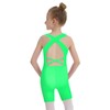 Phineein Girls Gymnastics Leotards Crisscross Back - Kids Sleeveless Ballet