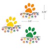 Paw Print Corner Bookmarks 24 Pieces