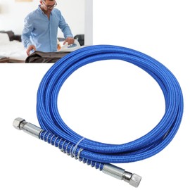 Pssopp Manguera Secadora de Vapor, Caucho de Silicona, Resistente a Alta Temperatura, 9.8 Pies, Azul, 1 Pieza