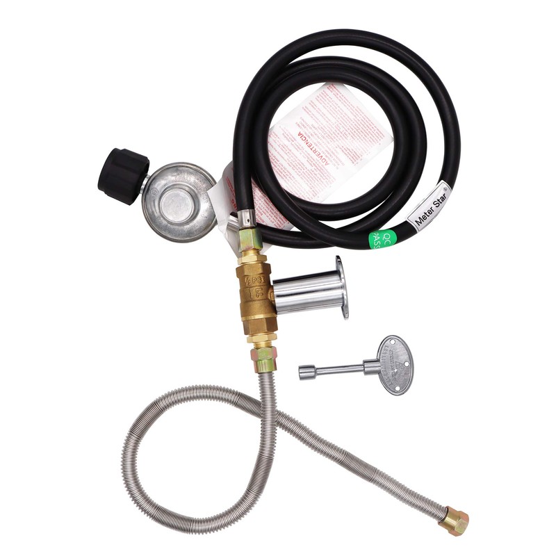 METER STAR Propane Fire Pit/Fireplace Parts Propane Gas Control Valve