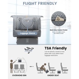 LOVEVOOK Travel Weekender Bags for Women,Carry on Duffle Bag with Shoe Compartment,Overnight Personal Item Bags with Wet Pocket,Hospital Bag for Women Labor Delivery,Gym Tote Bag