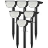 GKGG Solar Lights Outdoor Waterproof IP65, Solar Powered 76 LED