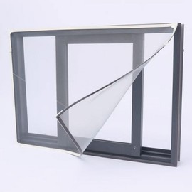 Seamless High-Density Magnetic Window Screen, Detachable Mosquito Net for Windows, Entrances, or Large Spaces White 60x140cm