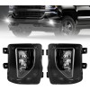 Mayello Pair For 2016-2018 Chevy Silverado 1500 LED Smoke Bumper