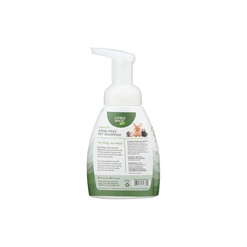 Citrus Magic Foaming Pet Cleanser, 8-Ounce