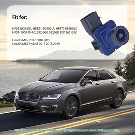 HP5Z-19G490-A Backup Rear Camera Replacement for Lincoln MKZ 2017 2018 2019 2020 & Lincoln MKZ Hybrid 2017 2018 2019 2020, OE Cam Replaces HP5T-19G490-AC, 592-068, FO1960133 by GreenYi