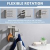 Suyar Bathroom Towel Hook 3 Arms, SUS 304 Stainless Steel