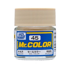 GSI Creos C45 Semi-Gloss Sail Color 10ml, GSI Mr. Color