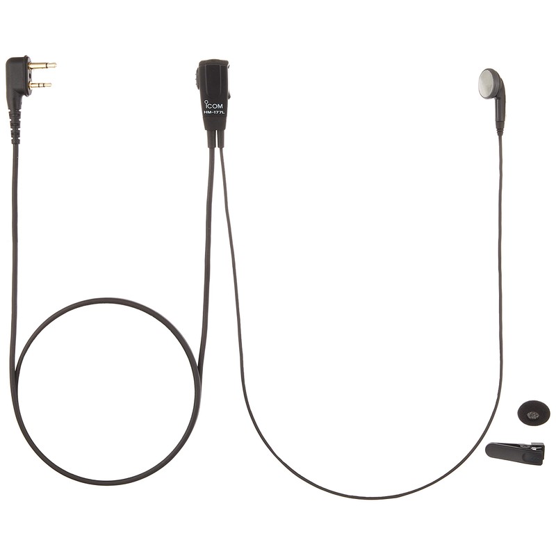 アイコム(ICOM) 小型イヤホンマイクロホン IC-4110/IC-4188D用 HM-177L