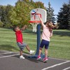 PECOGO Rubber Basketball Size 3 22" Outdoor Indoor Basketball Ball